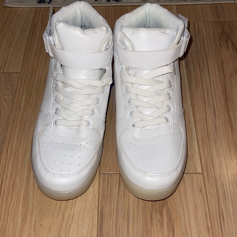 Light up White Sneakers
